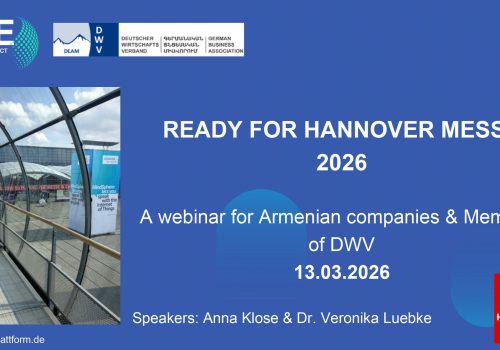 Վեբինար “Get Ready for Hannover Messe”